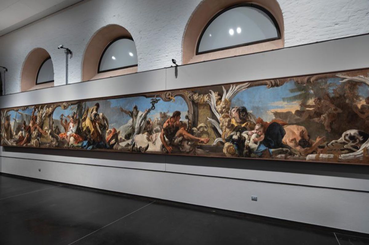 Nuovi saloni galleria accademia Venezia