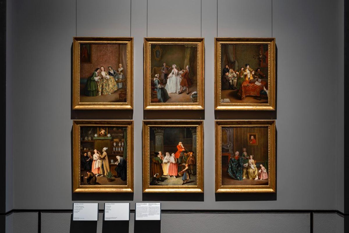 Nuovi saloni galleria accademia Venezia