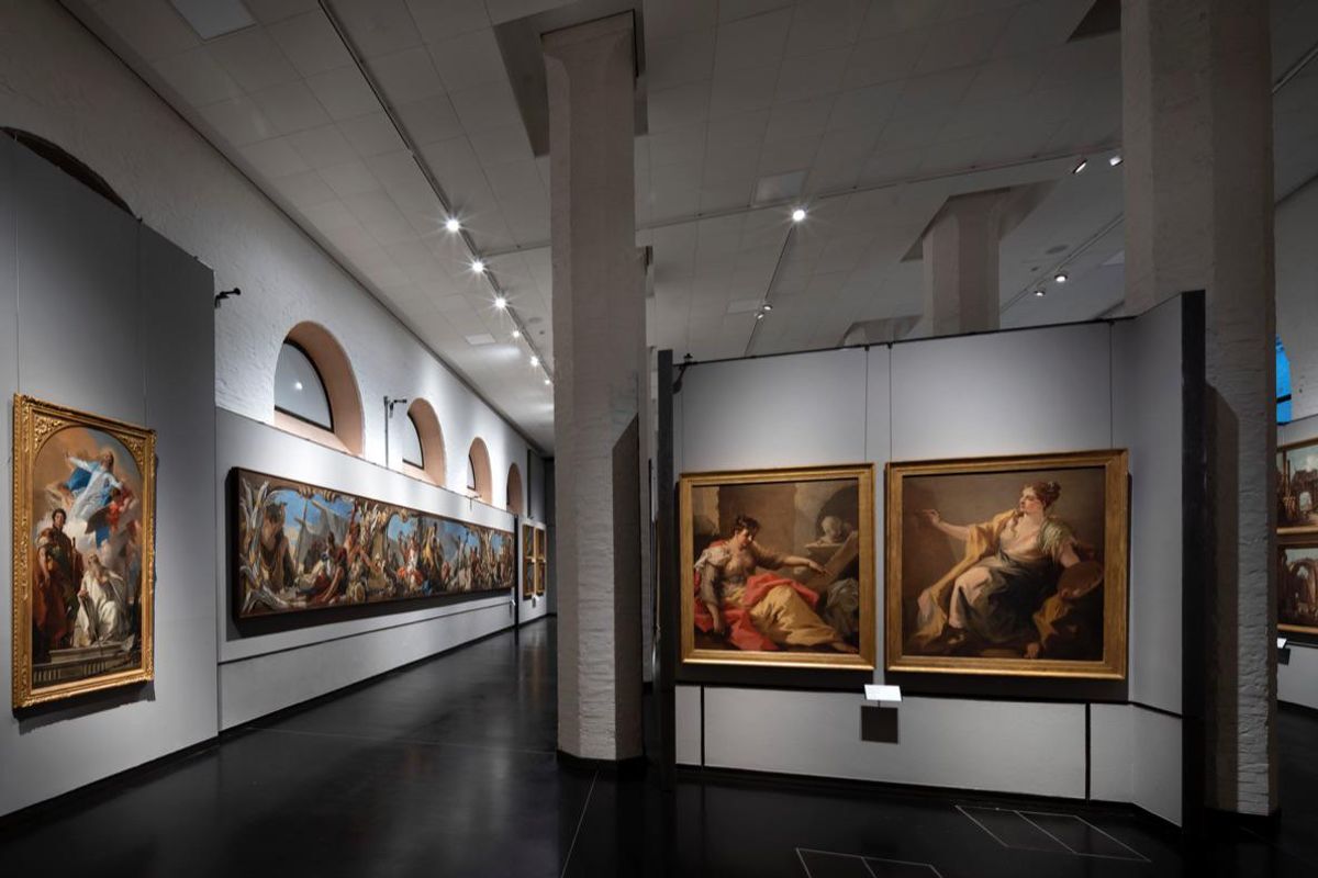 Nuovi saloni galleria accademia Venezia