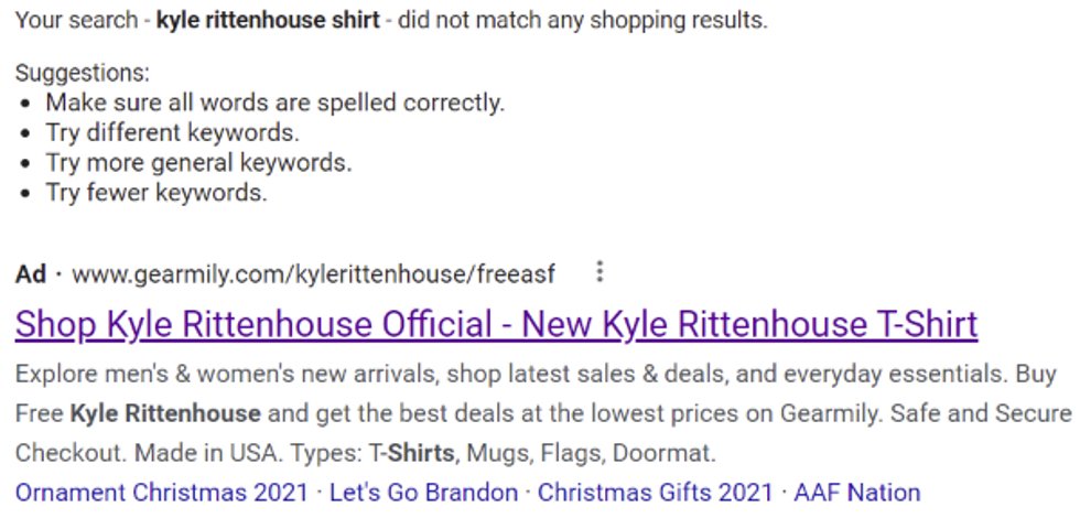 Google censors searches for Kyle Rittenhouse in the same way it bans Adolf Hitler and the Taliban