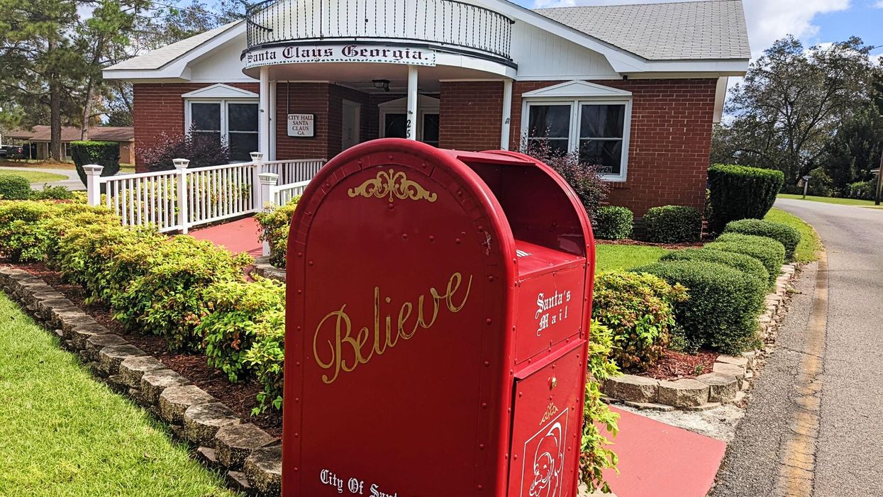 Santa Claus, Georgia, is like a scene inside a snow globe