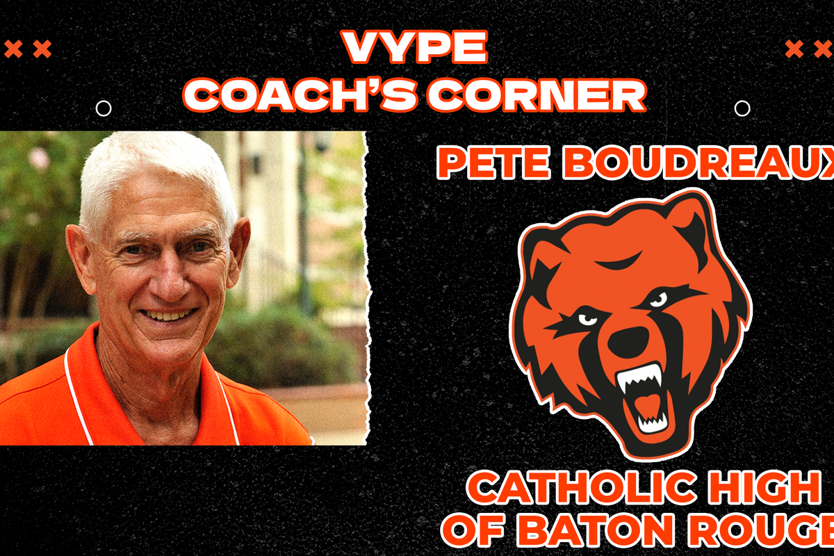 AGE JUST A NUMBER: 80-year-old Boudreaux leads Catholic High on and off the track