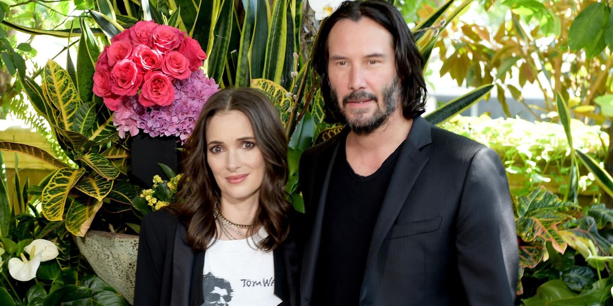 Keanu Reeves Says He's Still Married to Winona Ryder