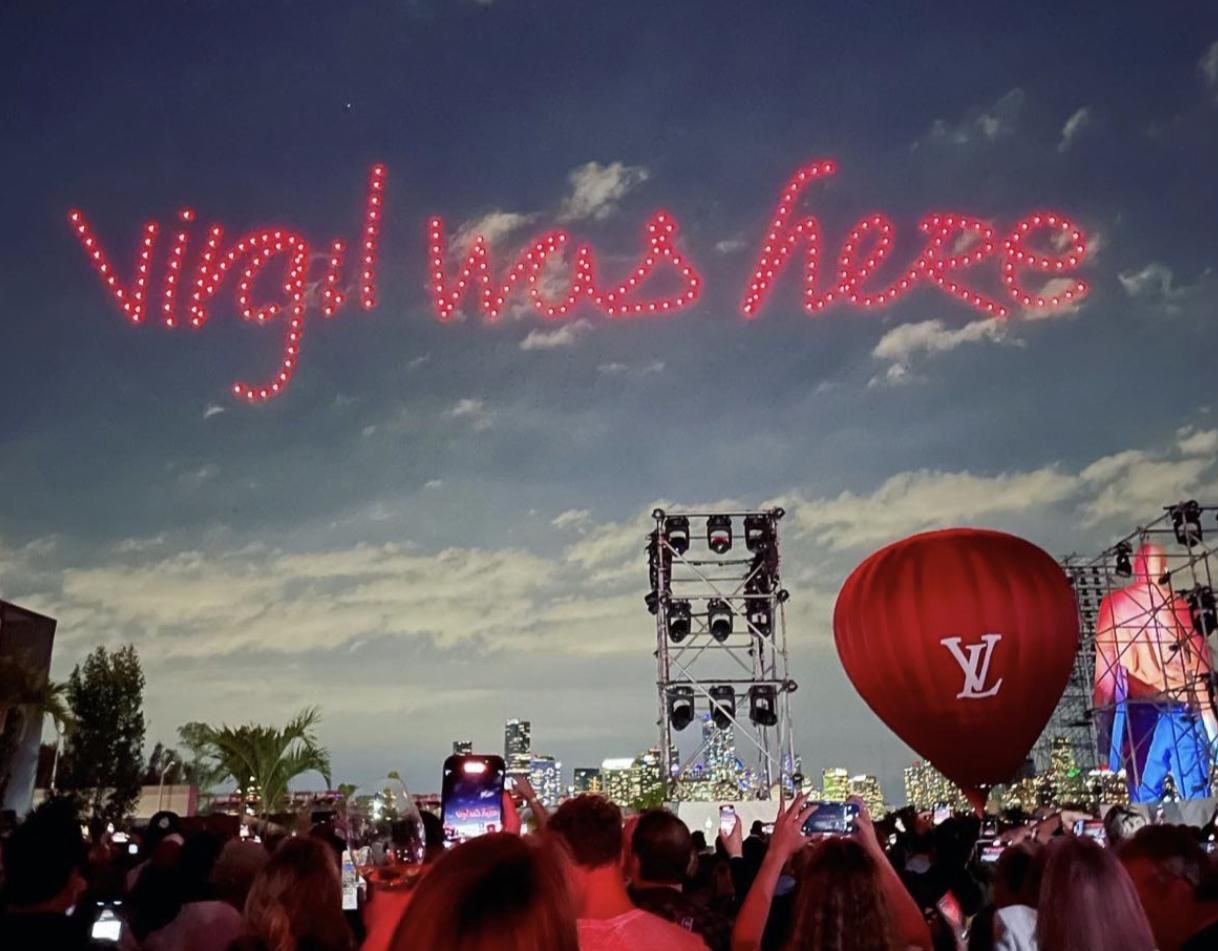 Louis Vuitton SS22 Miami Presentation Virgil Abloh Statue Unveil  Hypebeast