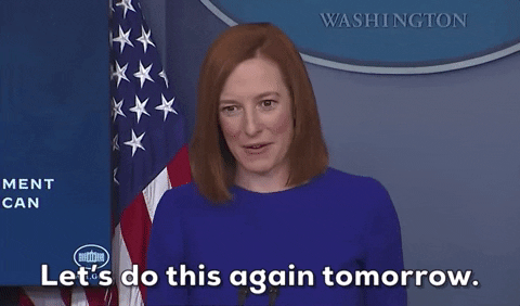 Here's Your Before Noon White House Press Briefing!