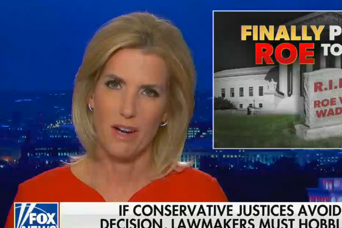 Laura Ingraham Just Gently Threatening Conservative Justices If They Refuse To Overturn Roe