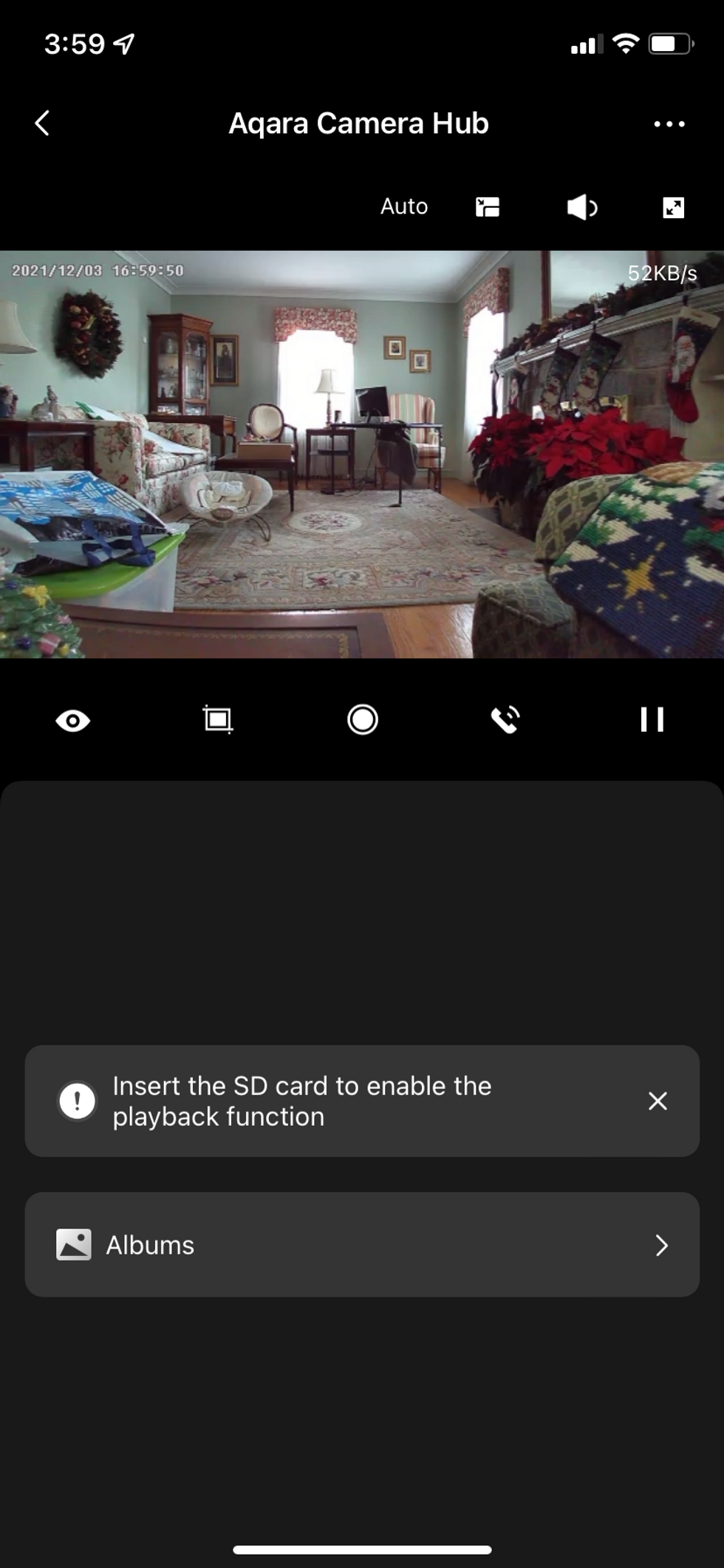 Video from Aqara app for Aqara Camera Hub G2H