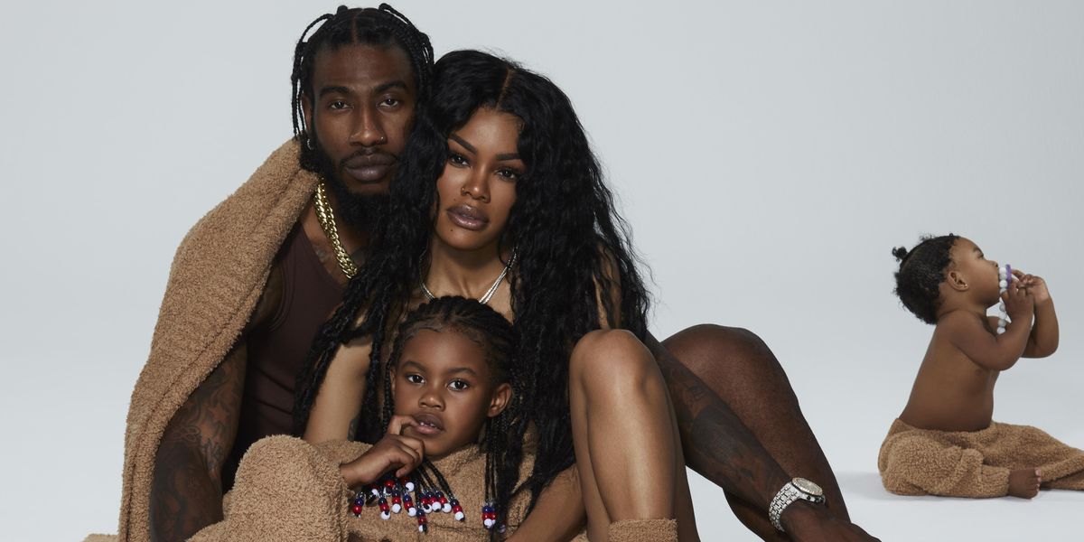 Teyana Taylor's Kids Make Their Modeling Debut for SKIMS