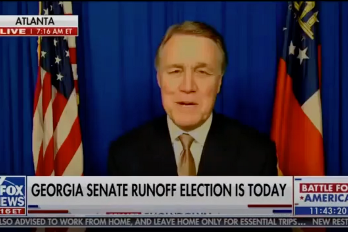 Trump Says It's Not His Fault If David Perdue, That Stuffed Shirt He Endorsed For GA Gov, Loses
