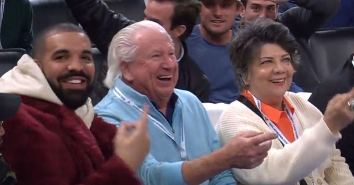 Drake Hilariously Befriends Elderly Couple At NBA Game After They Have No Clue Who He Is