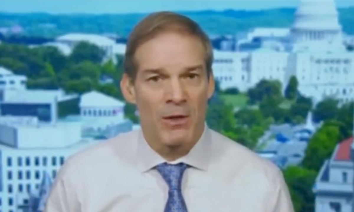Jim Jordan Likens the Left to Both Nazis and Slavery in Bonkers Rant—and Everyone Had the Same Response