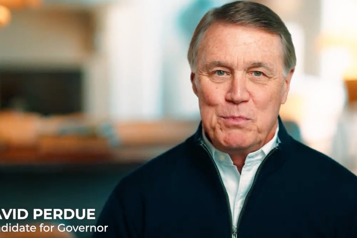 Ex-Sen. David Perdue Primarying GA Gov. Brian Kemp. It's Nasty, Brutish, And We Hope Lasts Forever!