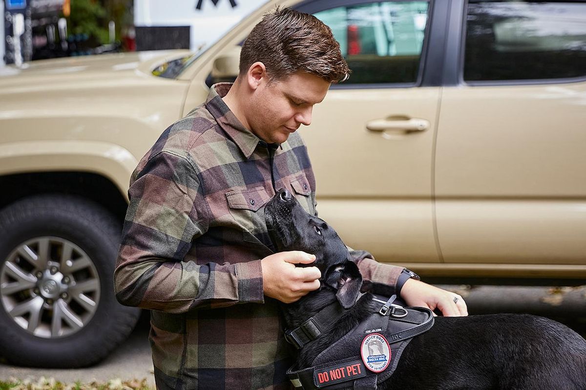 'He saved my life': Marine veteran shares how his life was transformed by service dog