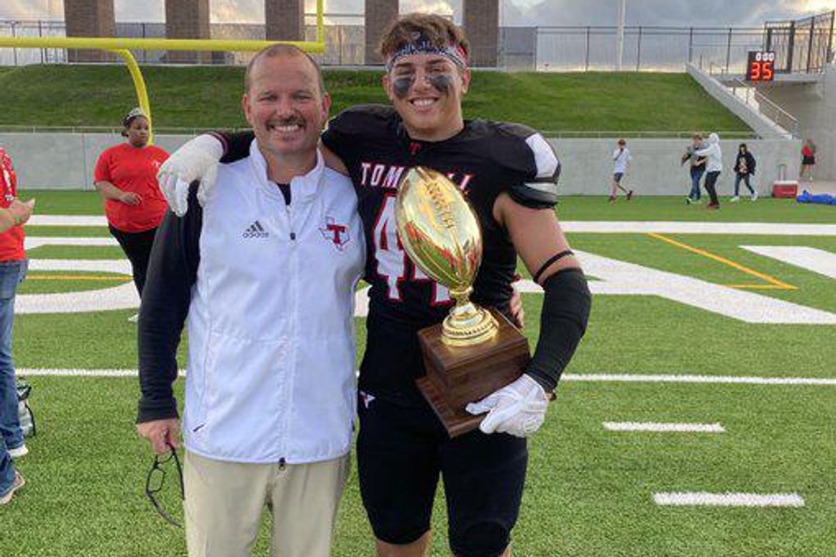 A Family Experience: The Handal’s enjoying playoff ride at Tomball High