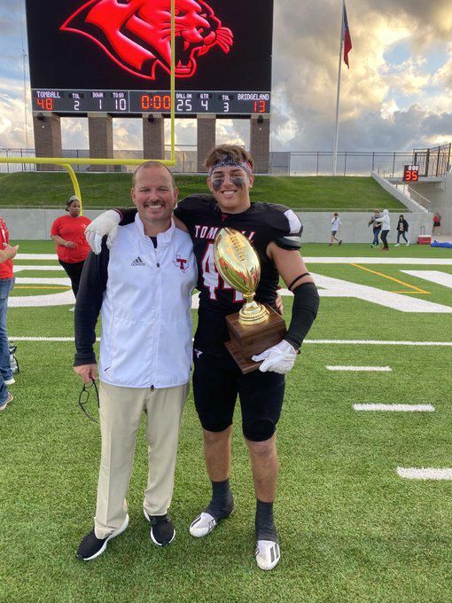 A Family Experience: The Handal’s enjoying playoff ride at Tomball High