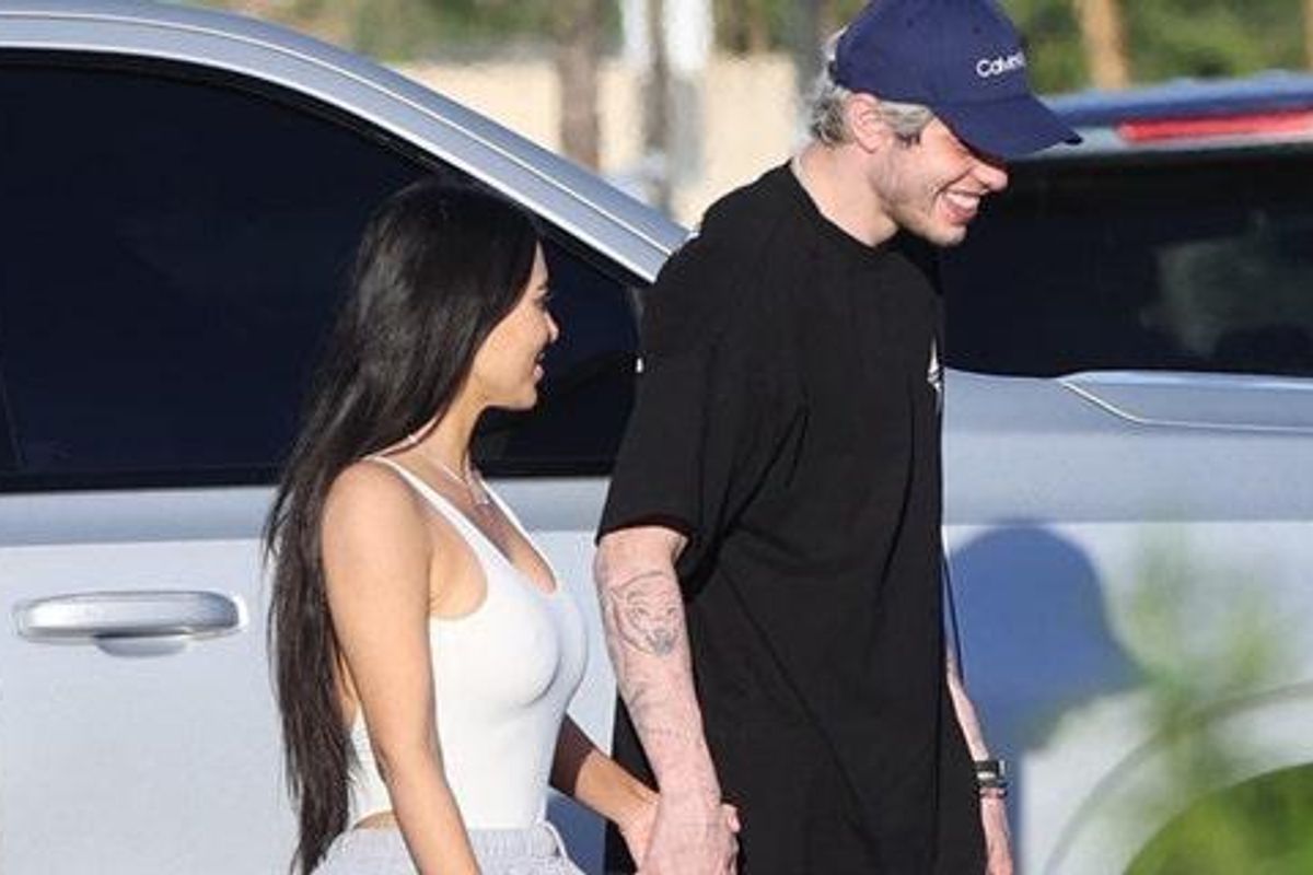 Kim Kardashian and Pete Davidson