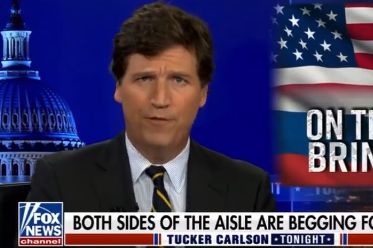 Tucker's 14-Minute Boner Infomercial For Putin's Russia Was Kinda Weird Last Night