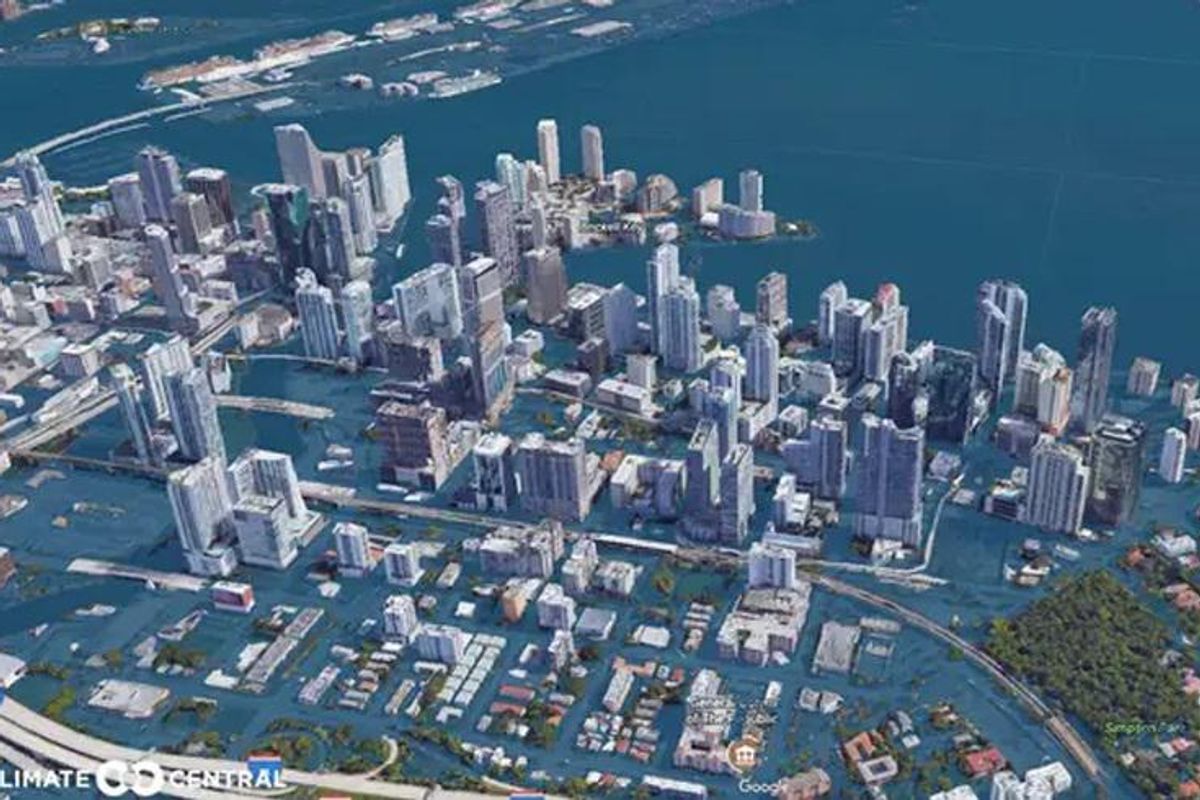 Ron DeSantis Too Busy Spending $$$$$$$$$ On 'Sea Level Rise' To Think About Commie 'Climate Change'