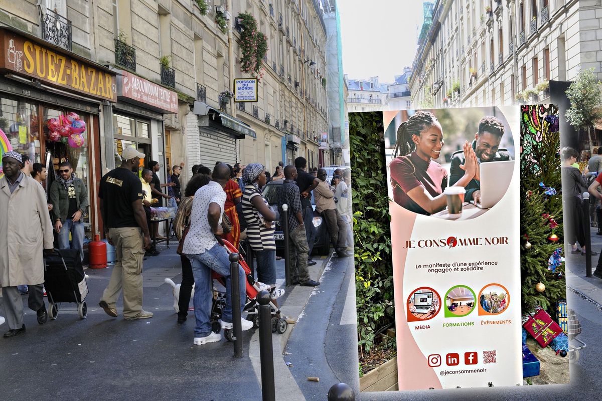 razzismo francia mercatino parigi