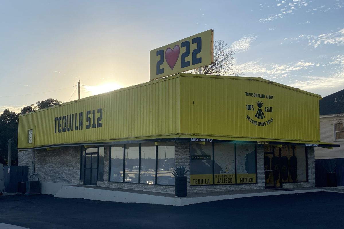 Exclusive: Tequila 512 finally reveals its secret plans for the iconic building at Mopac and Lake Austin Blvd