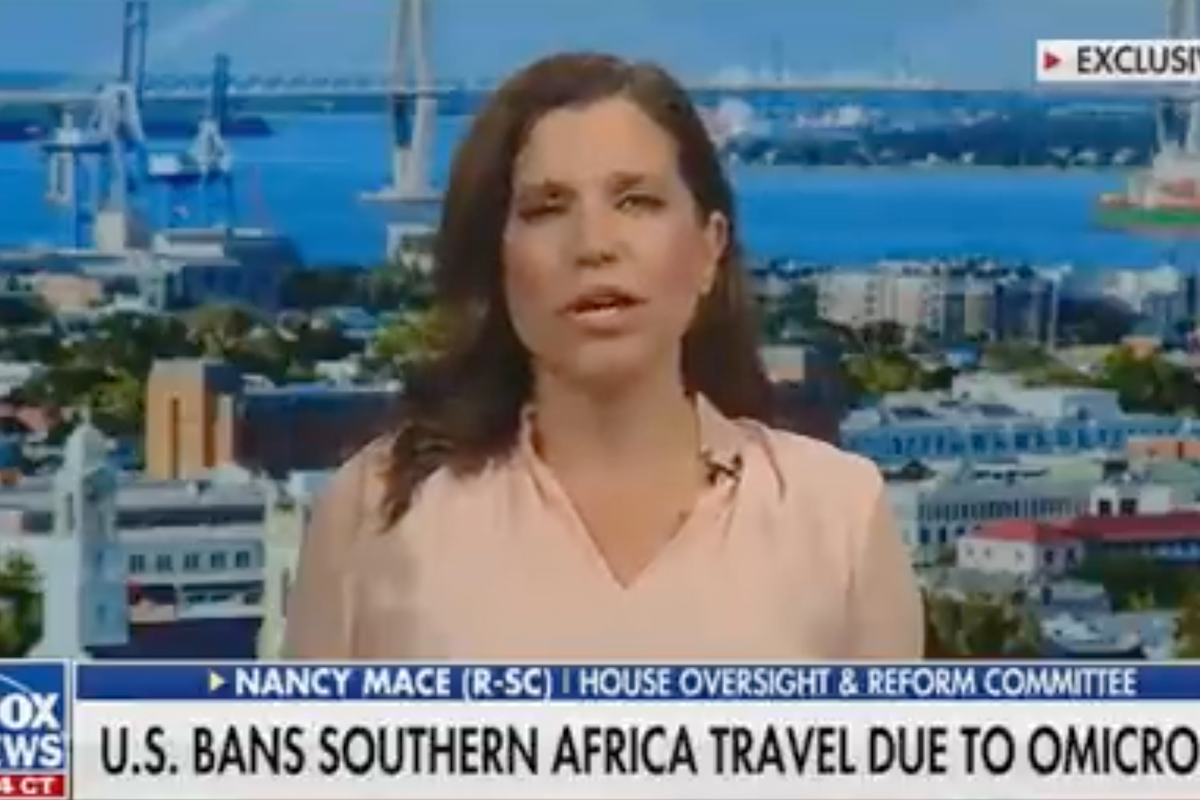 Fully Vaccinated GOP Rep. Nancy Mace Just Pushing Benefits Of ‘Natural Immunity’ From COVID-19
