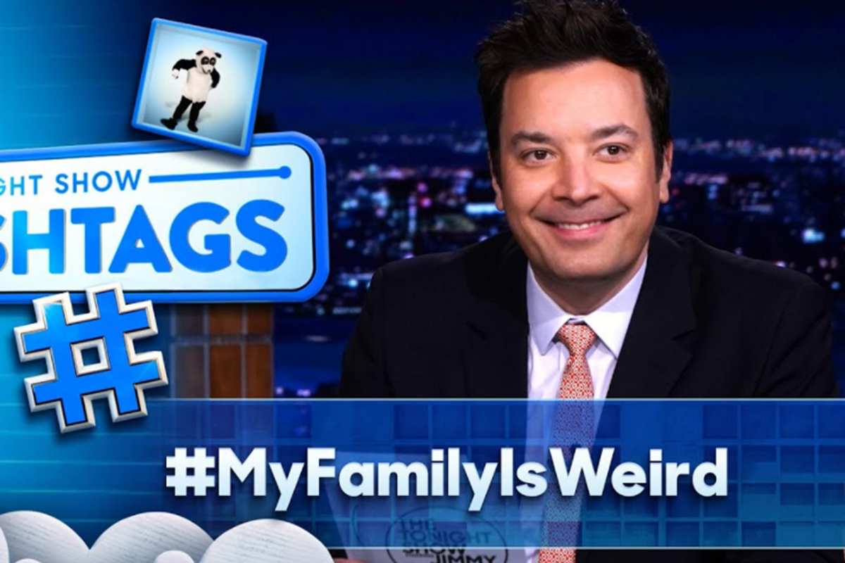 jimmy fallon, funny family stories, #myfamilyisweird