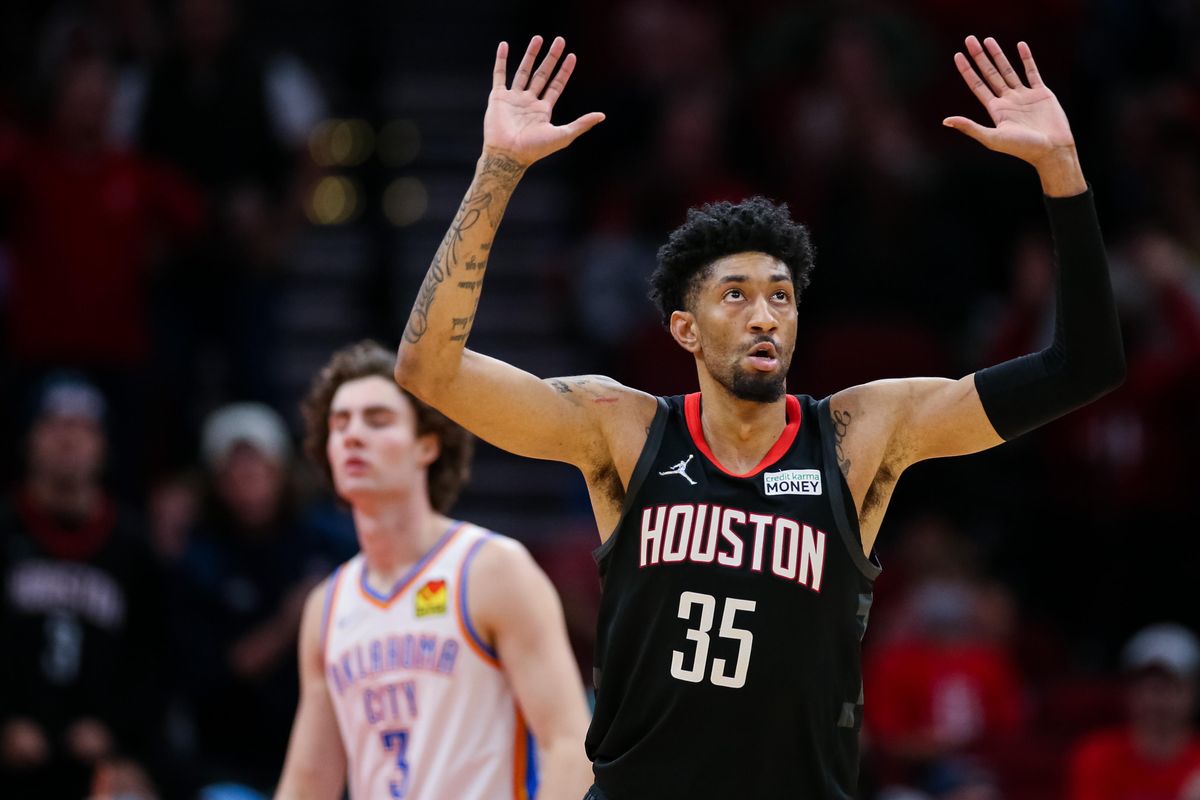 Christian Wood leads Rockets past Thunder securing 3rd straight win