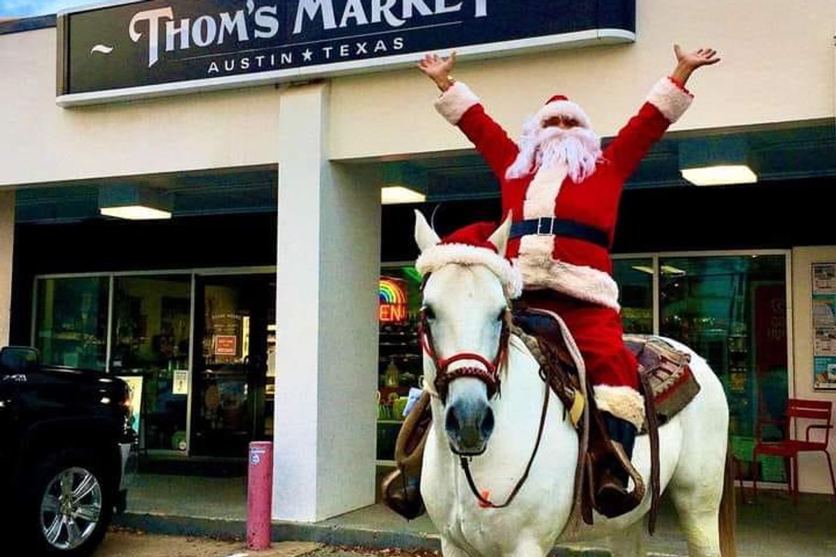 Meet the man behind the mule: Sam Grey Horse uses his energy to spread cheer in Austin
