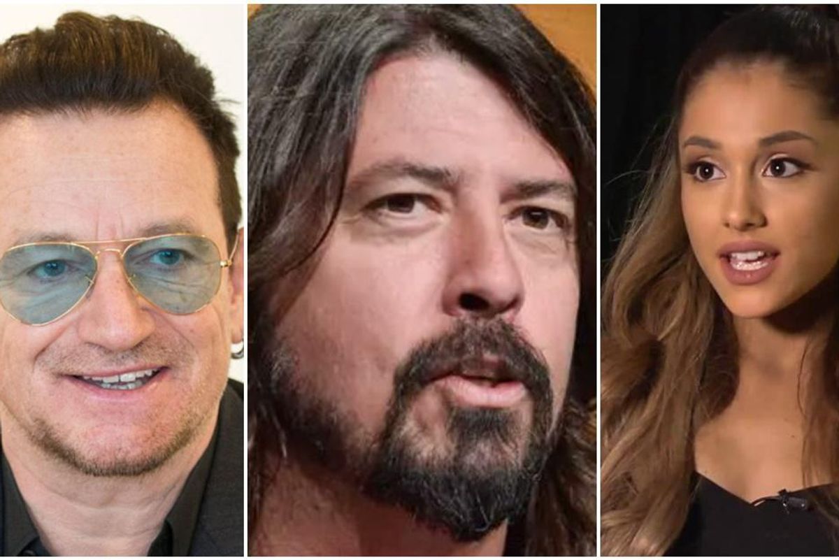 Beatles get back, Dave Grohl's influences, ariana grande