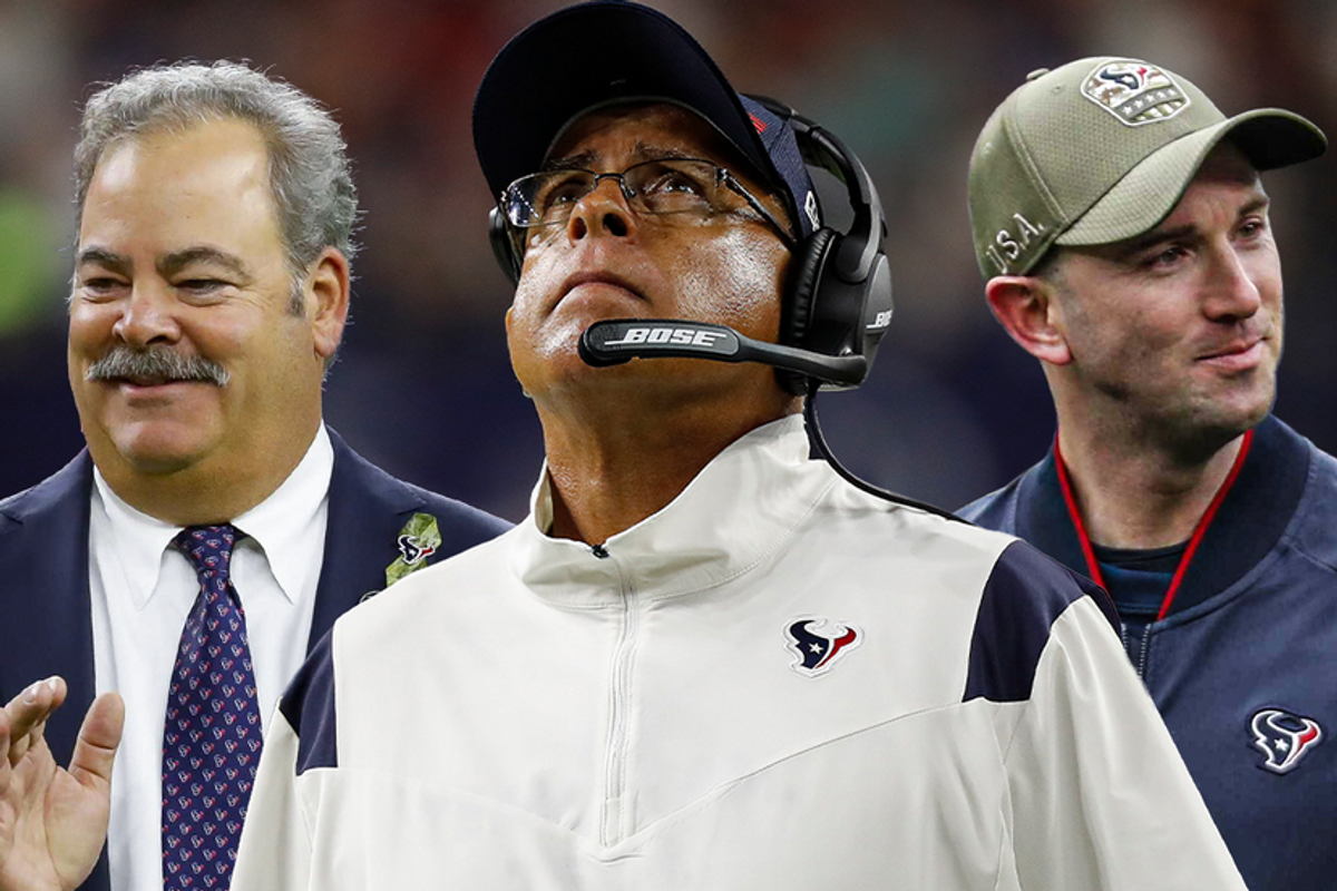 Texans Cal McNair, David Culley, Jack Easterby