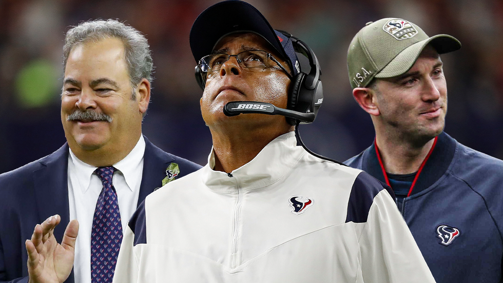 Texans Cal McNair, David Culley, Jack Easterby