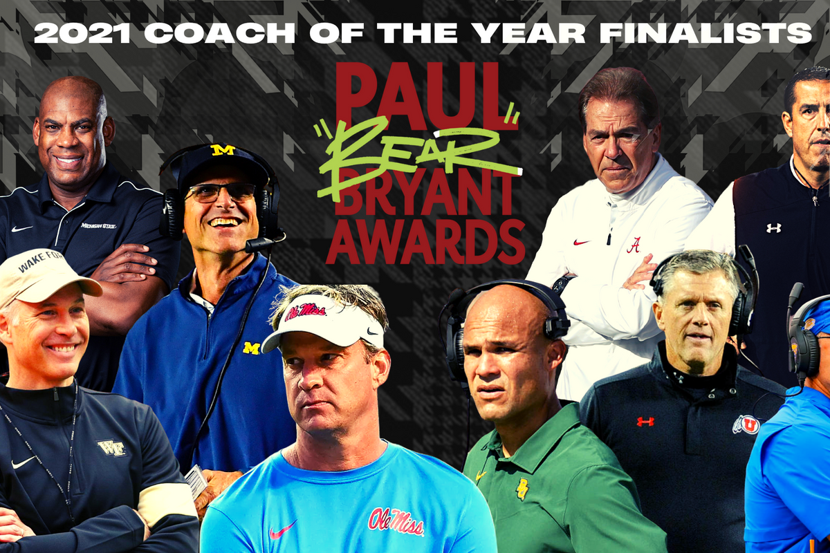 American Heart Association’s 2021 Paul “Bear” Bryant Coach of the Year finalists announced