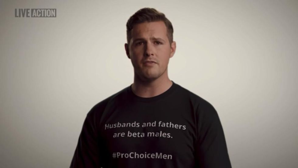 Live Action video satirizes real motivations of ‘pro-choice’ men: ‘I deserve to enjoy sex without commitment’ Live Action video satirizes real motivations of ‘pro-choice’ men: ‘I deserve to enjoy sex without commitment’