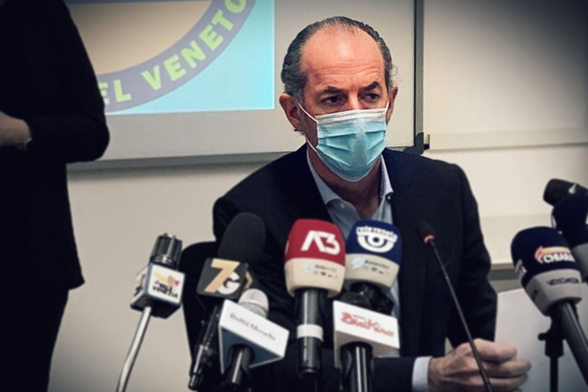 Adesso Zaia fa la gara con Speranza. Il Veneto si veste di giallo in anticipo