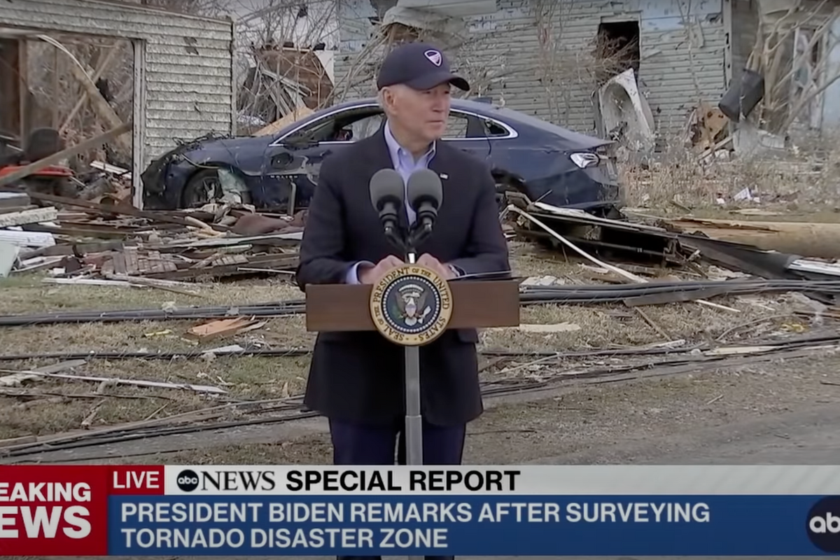 Patriotic Kentuckians Might Recognize Biden As POTUS If He Rebuilds Their Homes