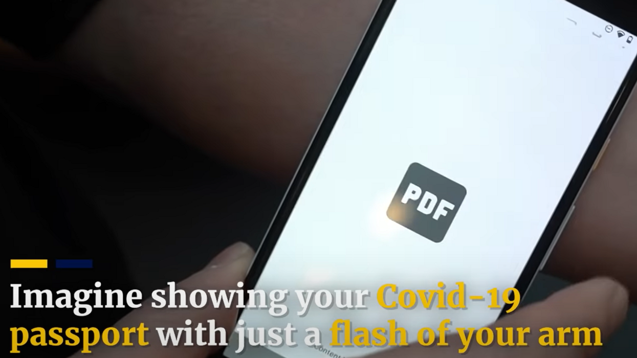 Tech company develops microchip implanted in the body that stores a COVID-19 vaccine passport so it’s ‘always accessible’ Tech company develops microchip implanted in the body that stores a COVID-19 vaccine passport so it’s ‘always accessible’