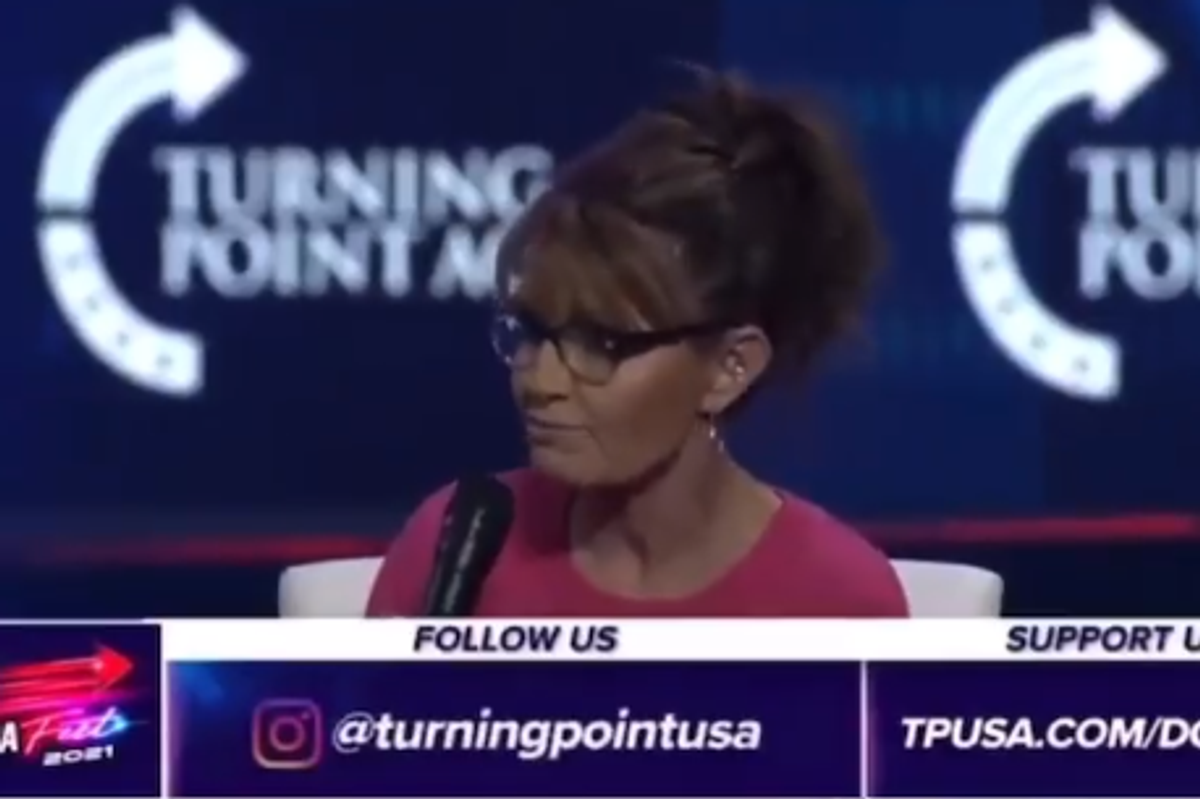 Sarah Palin Will Get Vaxxed Over Her Dead Body, Or Maybe Some Other People's