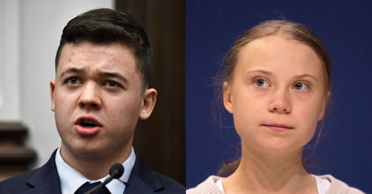 Twitter Stunned To Learn That Greta Thunberg And Kyle Rittenhouse Were Born On The Exact Same Date