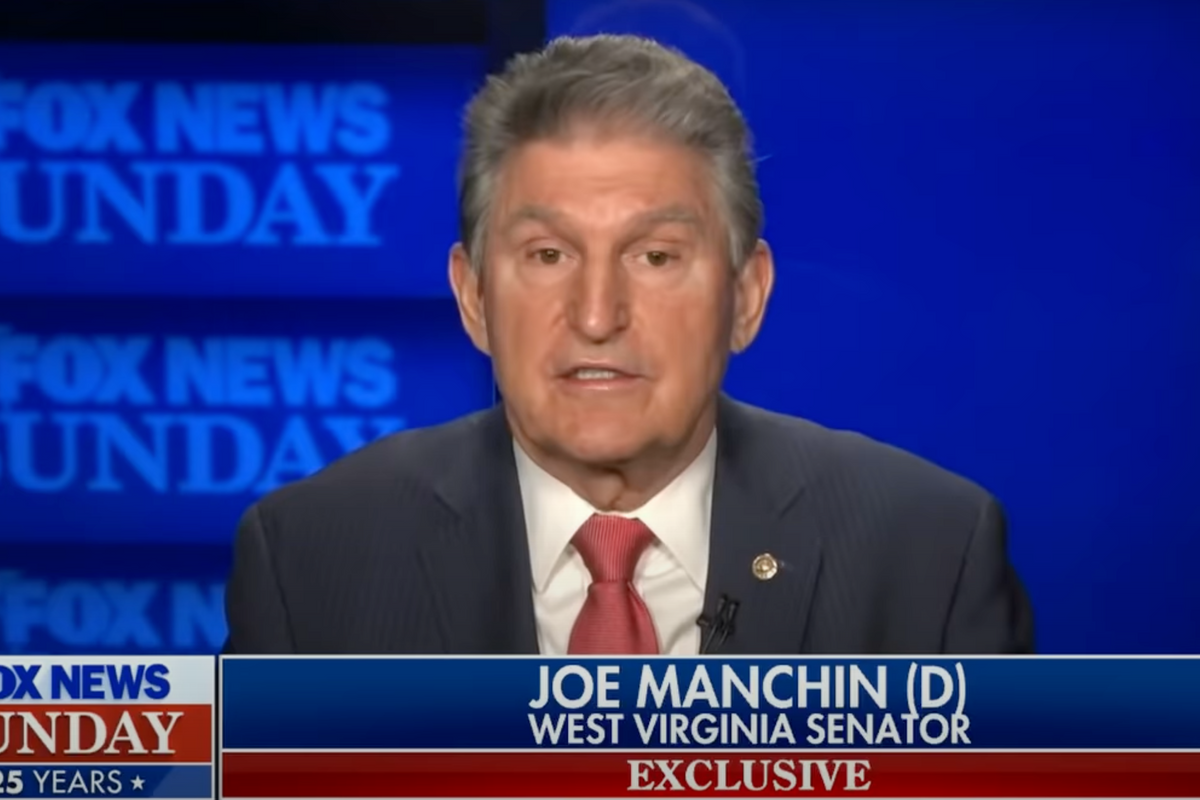 Joe Biden Hurt Joe Manchin’s Fee-Fees So Now Children Will Starve Because Joe Manchin Is A Monster