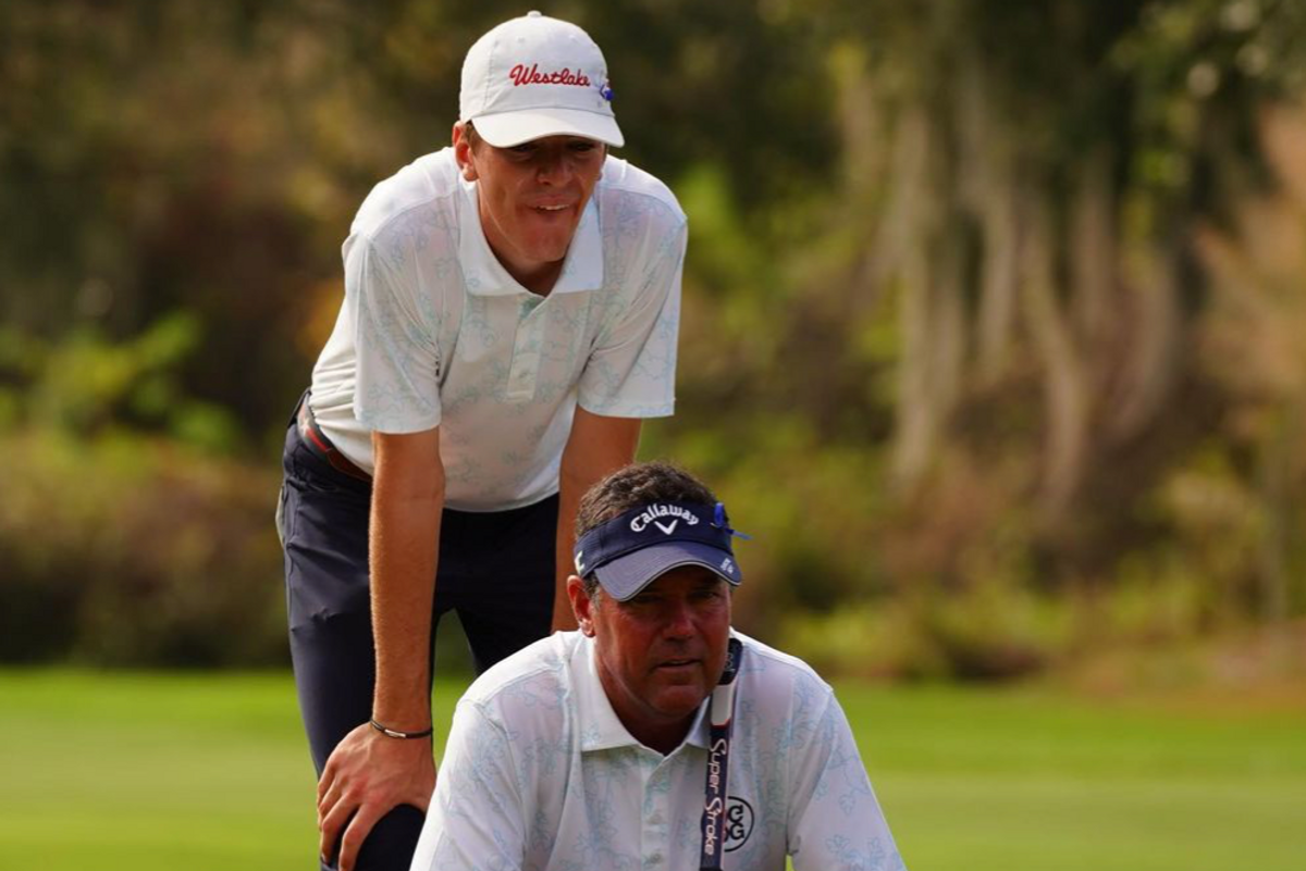 Pro golfer and Austinite Rich Beem and son take on Tiger Woods, John Daly in PNC Championship