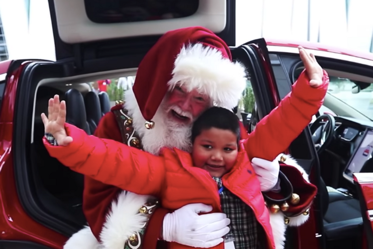 How Macy’s and Make-A-Wish came together to help this seven year-old meet Santa