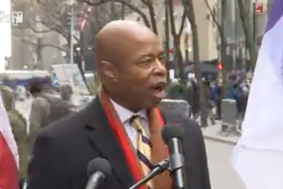 Eric Adams Wore A Bullet Proof Vest For 22 Years. He’s New York’s Infallible, God King Mayor Now.