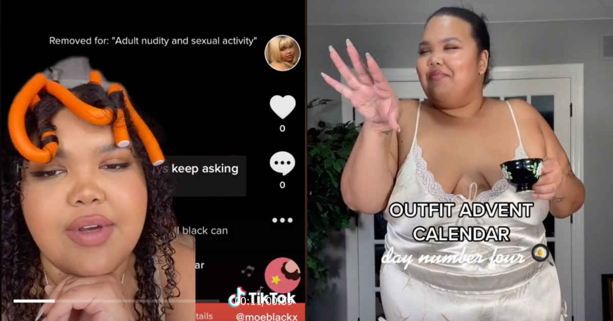 Plus-Size Influencer Calls Out Double Standard After TikTok Keeps Branding Her Videos As 'Sexual'