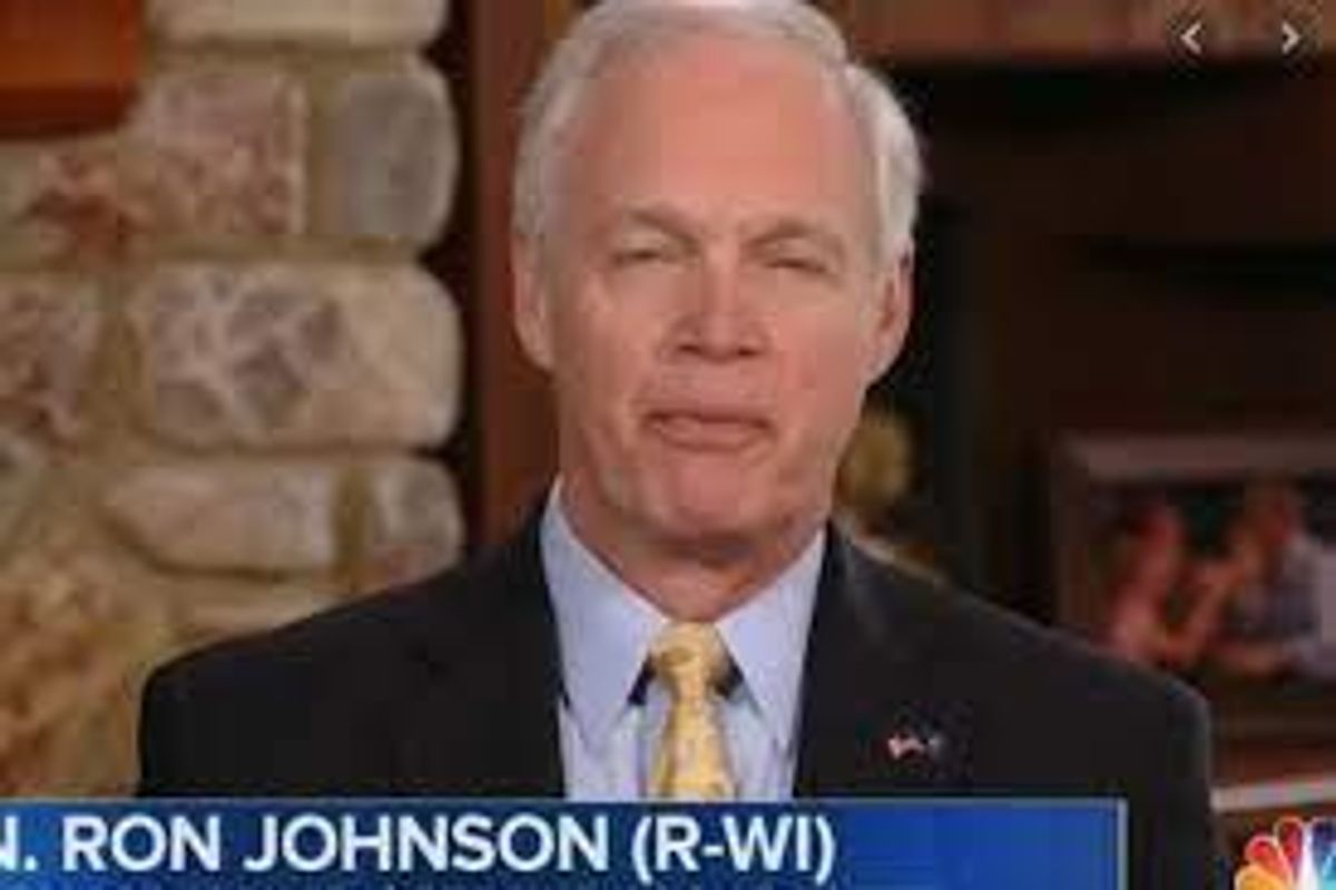 Senate's Dumbest Republican Gonna Cure COVID With Listerine, OPEN WIIIIIIIDE