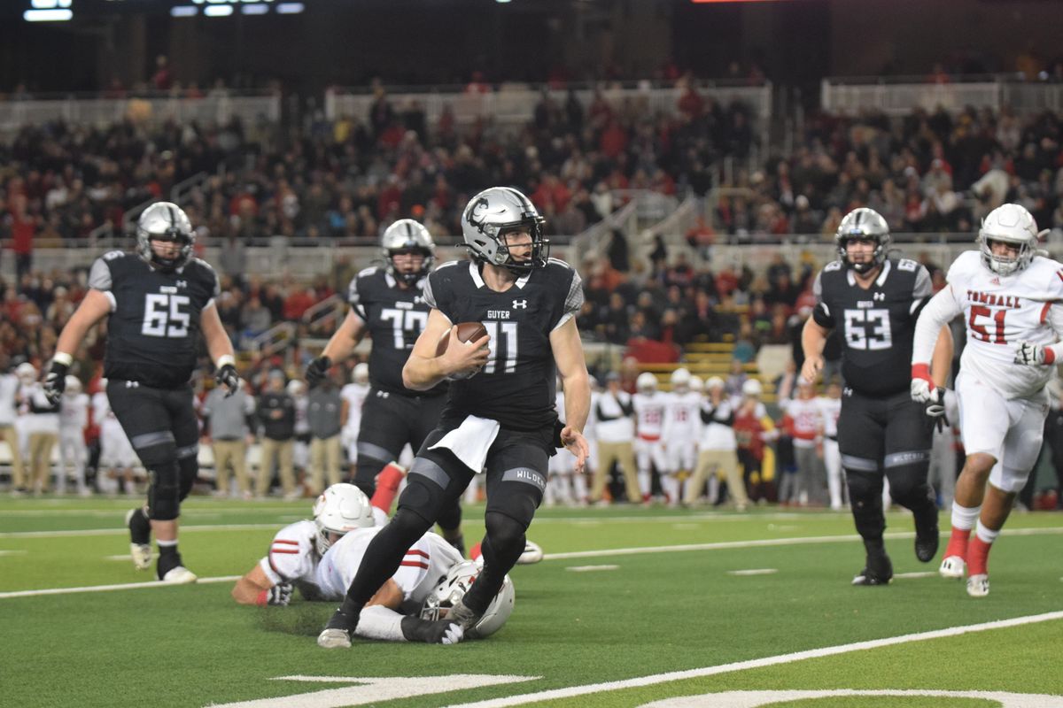 Jackson Arnold, Denton Guyer to get another shot at Austin Westlake in 6A DII Title Bout, beat Tomball 59-14