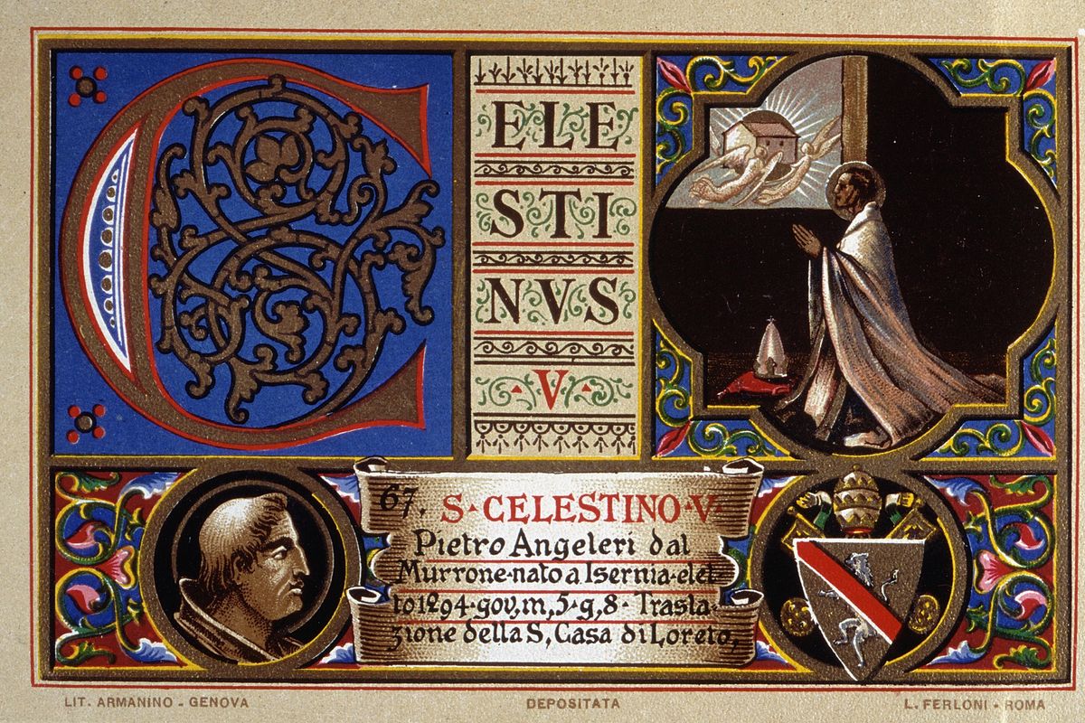 Effemeridi: il 13 dicembre 1294 Celestino V rinunciava al pontificato