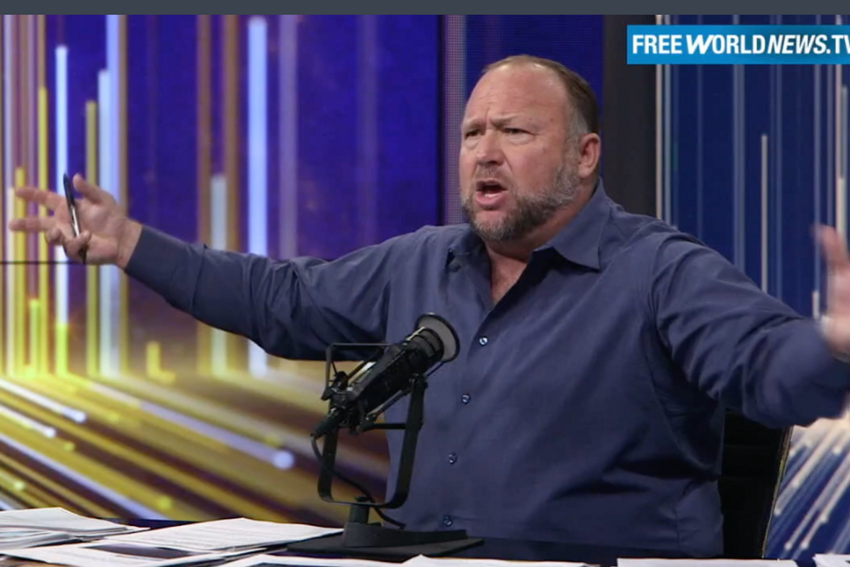 Alex Jones Pretty Sure Joe Biden Dropped Tornado Nukes On Kentucky