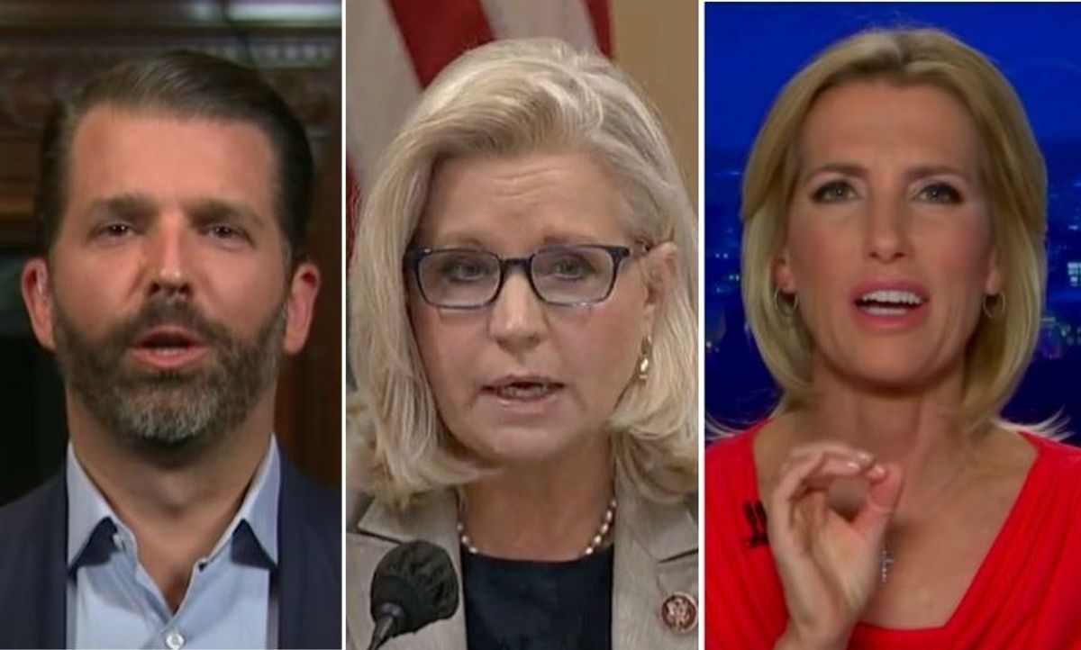 Liz Cheney Reads Chilling Jan. 6 Texts From Fox Hosts and Don Jr. Urging Trump to Call Supporters Off