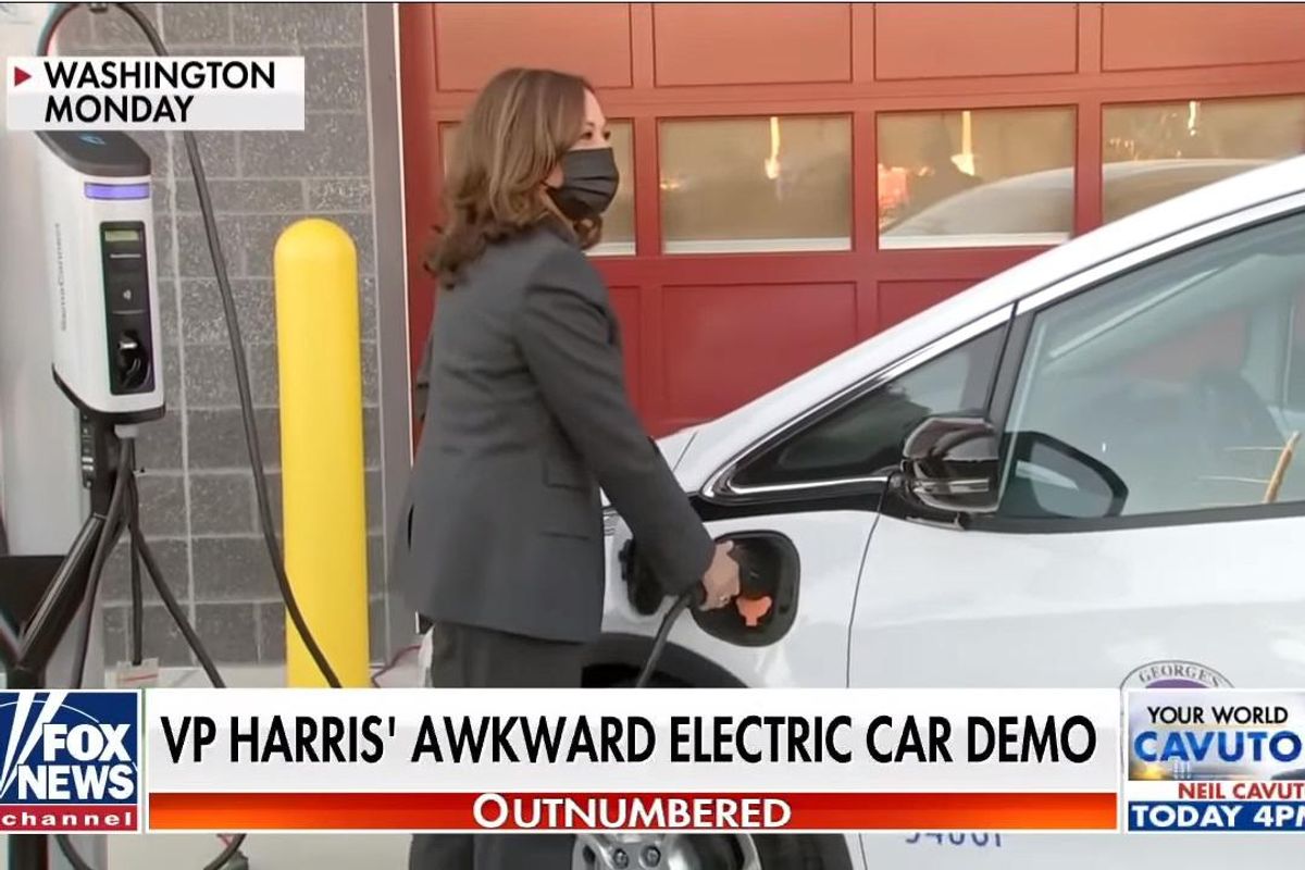 Kamala Harris Will Oppress You With Affordable Electric Vehicles, Charging Stations