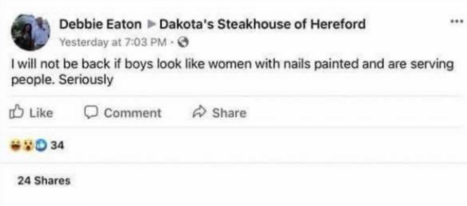 Texas Restaurant Owner's Clapback To Homophobic Customer's Nasty Review Is Pure Fire